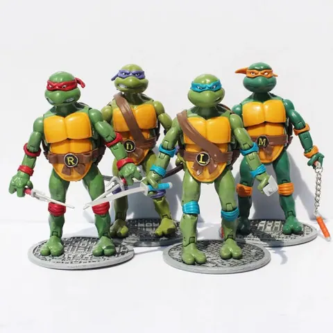 COL. TORTUGAS NINJAS X4 ZAC-1104