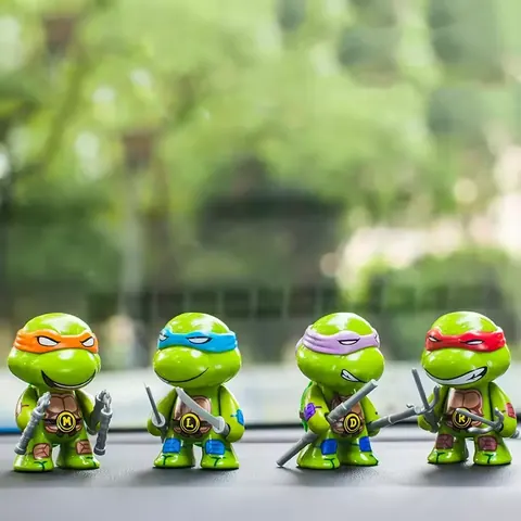 COL TORTUGAS NINJA X4