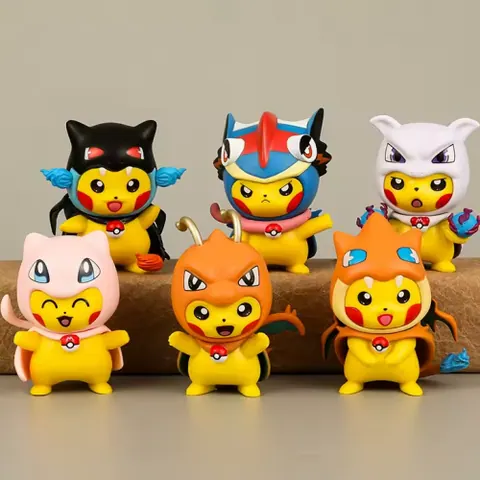 COL PIKACHU DISFRAZ X6