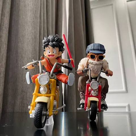 FIGURA GOKU Y ROSHI X2