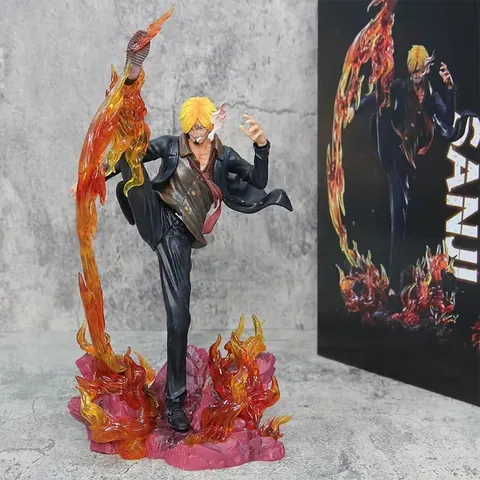 FIGURA SANJI PIERNA FUEGO